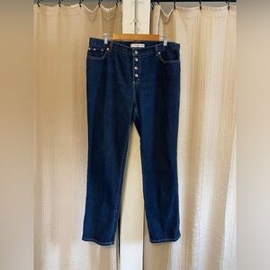 Vintage Tommy Hilfiger Button Fly Jeans- Size 16
